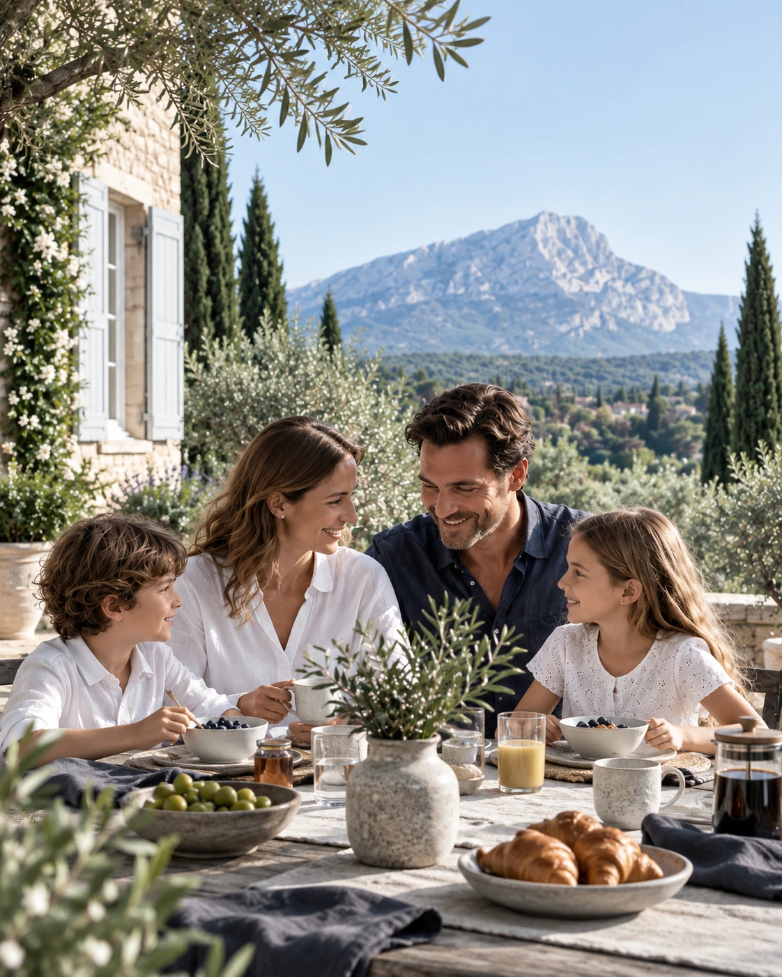Famille en Provence
